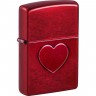Зажигалка ZIPPO STAMPED HEART DESIGN 46588